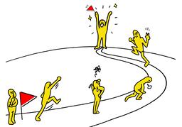 culminate inのイラスト